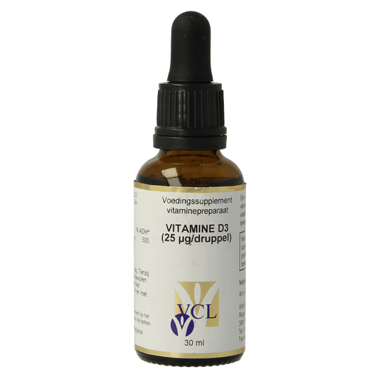 Vital Cell Life Vitamine Enkel 30.00 Milliliter Vital Cell Life Vitamine D3 25mcg druppels 30.00 Milliliter